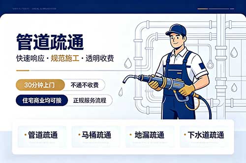 北城新区管道疏通