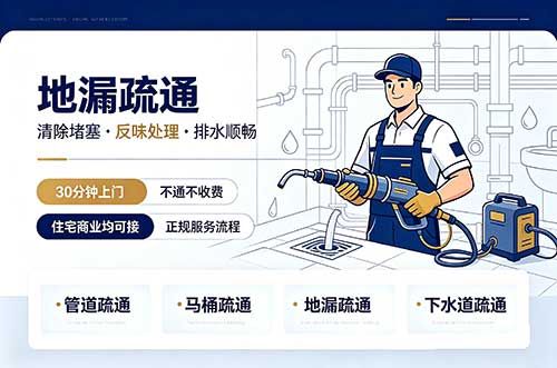 北城新区地漏疏通